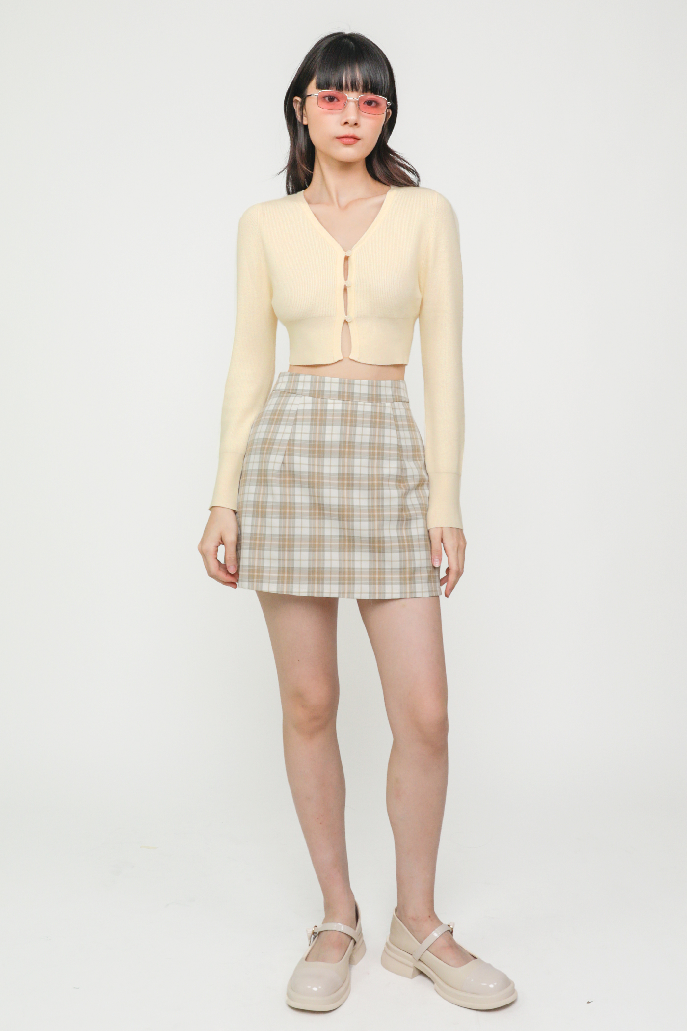 Plaid 57 clearance skort