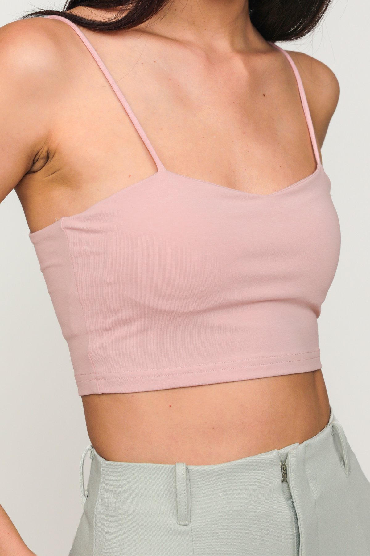 Eve Bustier Padded Top (Pink)
