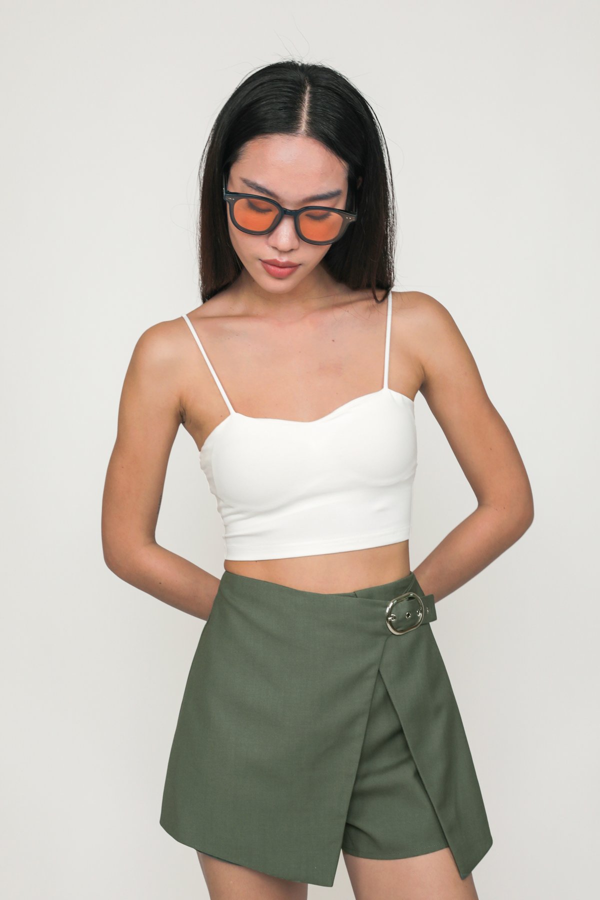 Eve Bustier Padded Top (White)