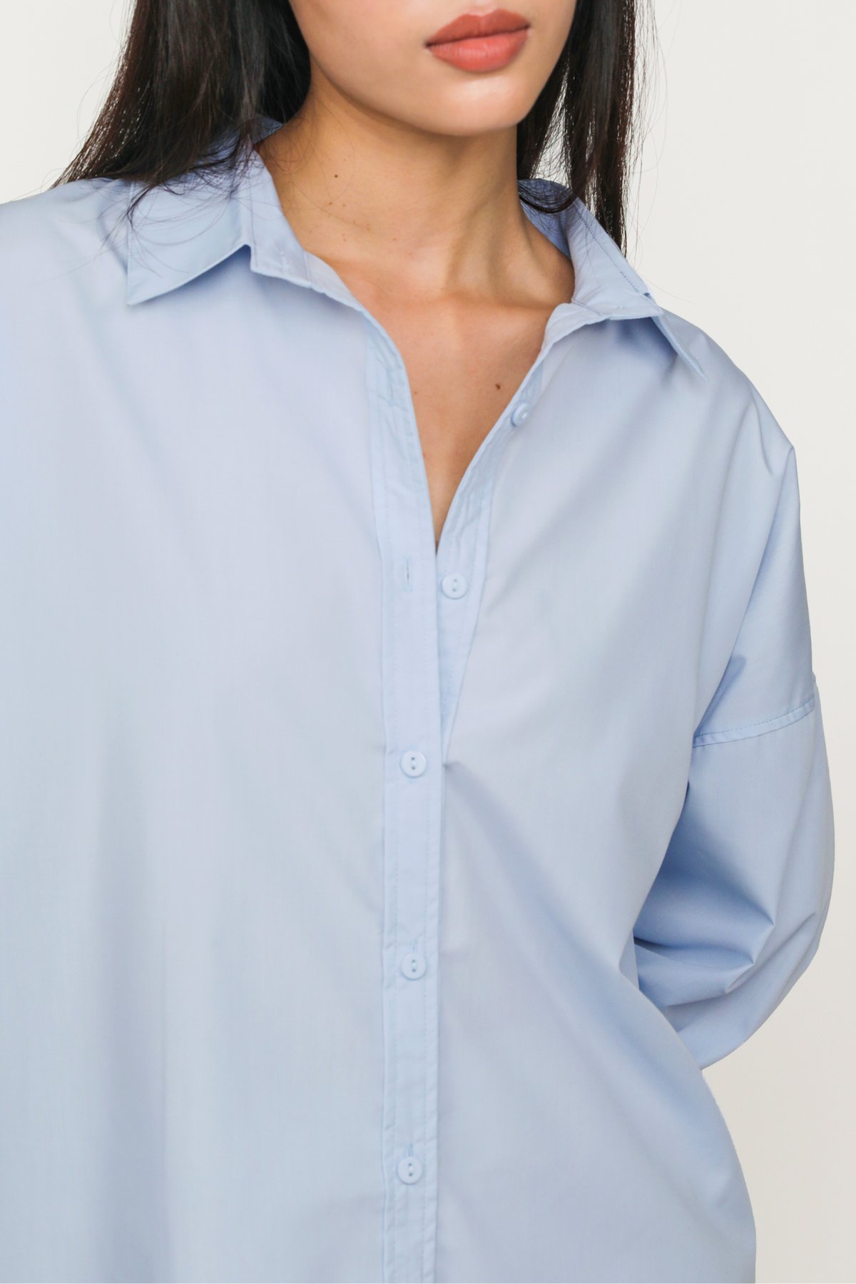 Marco Boyfriend Shirt (Light Blue)