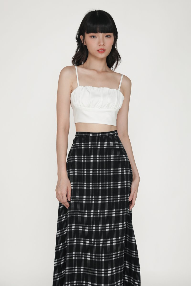 Seraine Maxi Skirt (Checkered) | The Tinsel Rack