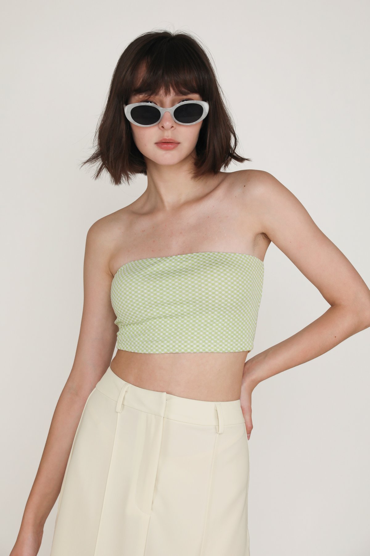Kendie Basic Tube Padded Top (Peppermint) Limited Edition