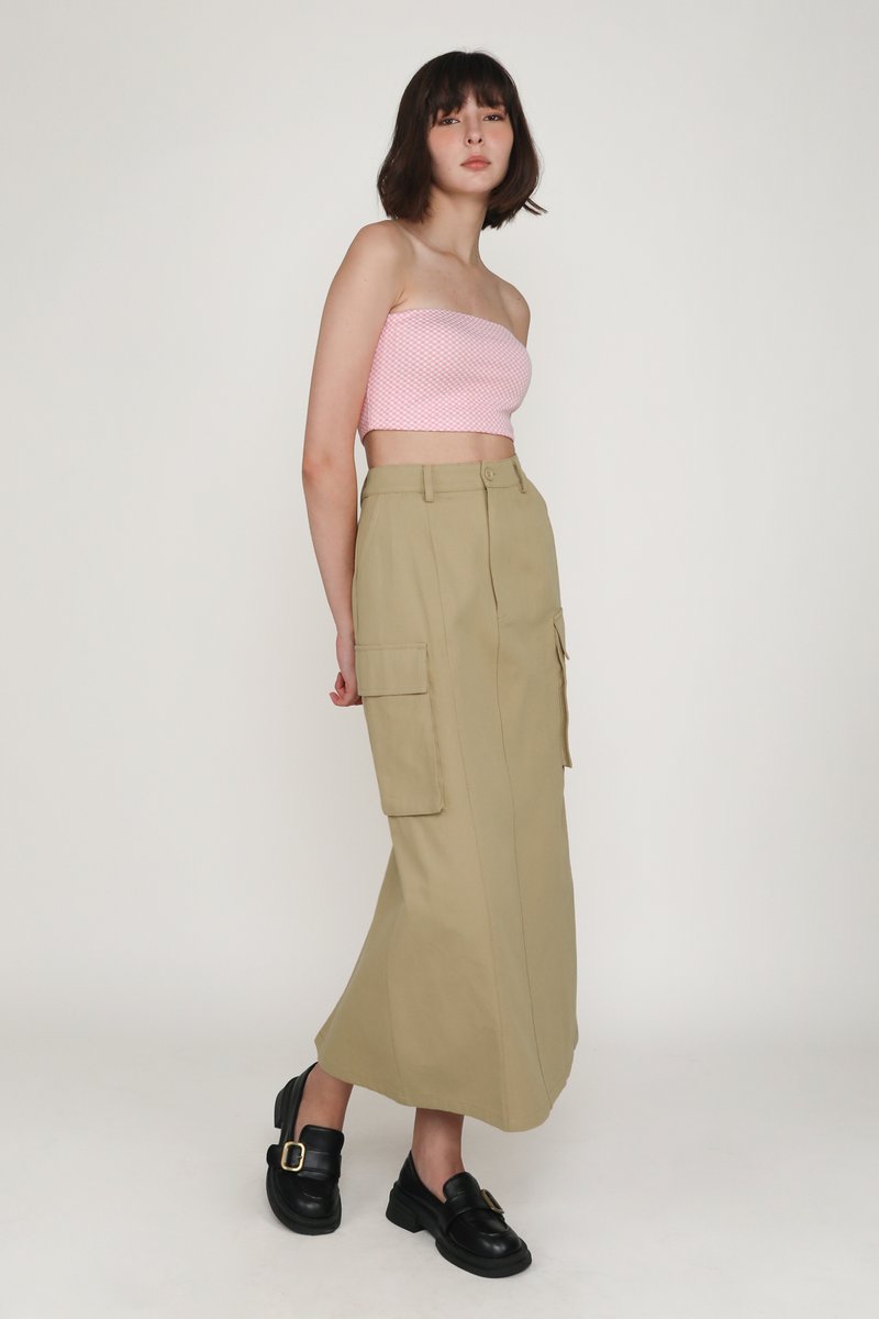 Kendie Basic Tube Padded Top (Strawberry Cream) Limited Edition | The ...