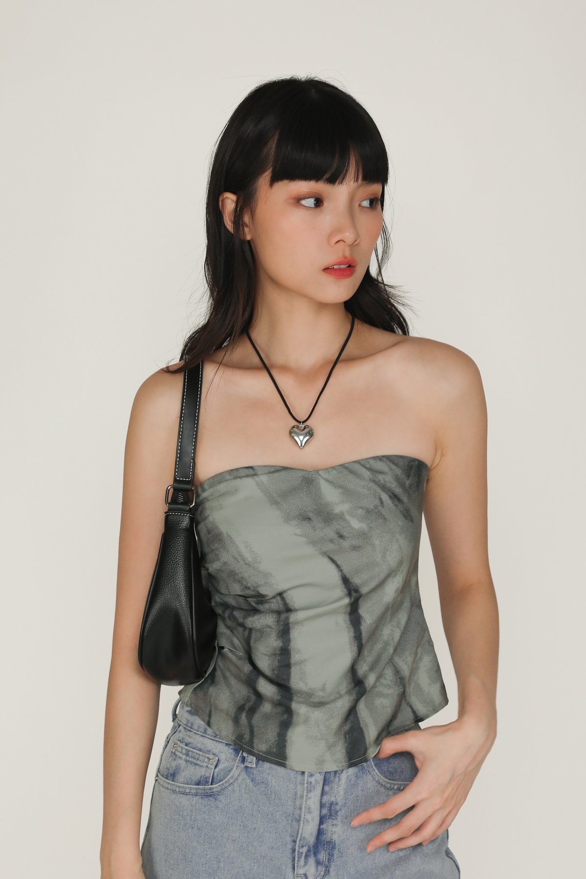 Narin Linen Tube Top (Printed) Limited Edition