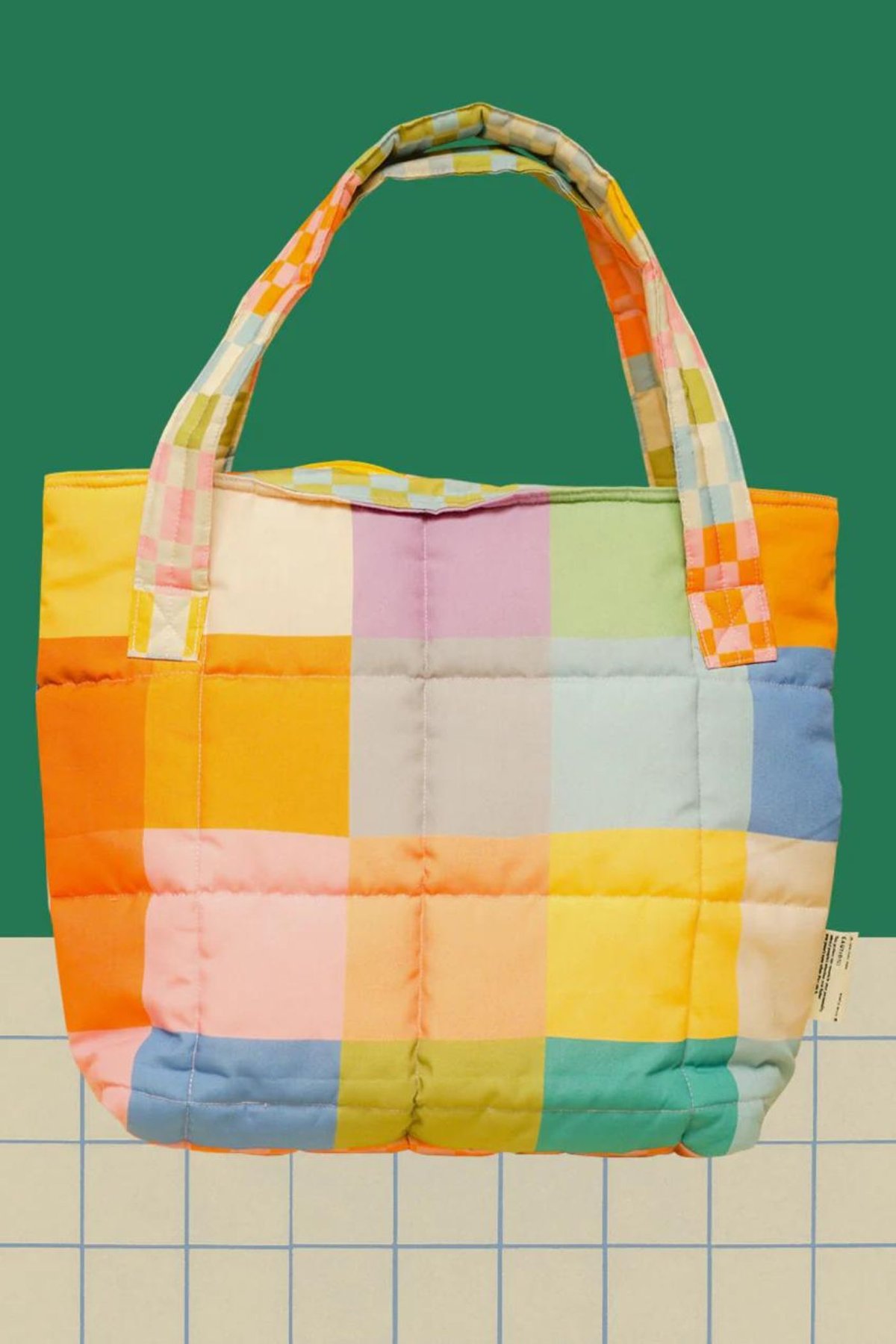 Smitten By Pattern (Marshmellow Bag - Color Block)