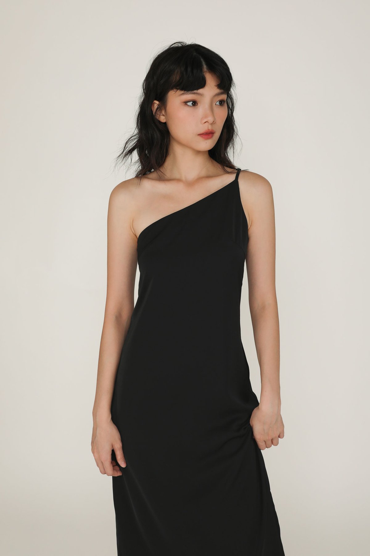 Bellanie Toga Dress (Black)