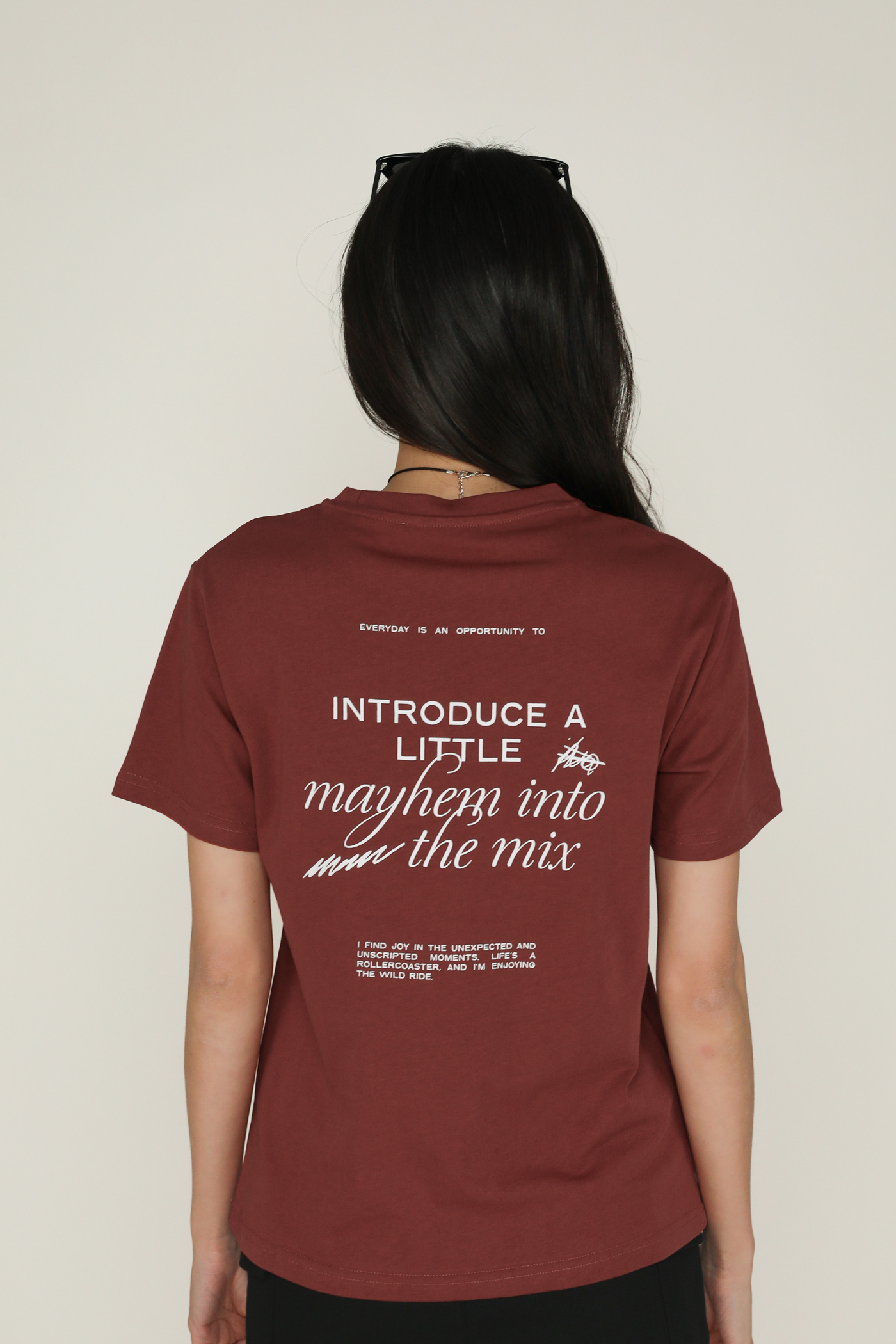 Personali-Tees - Chaos Creator (Maroon)