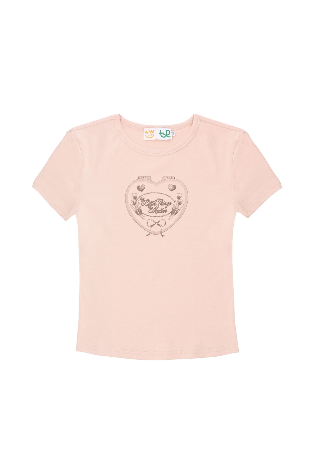 The Little Things That Matter Baby Tee (Baby Pink)