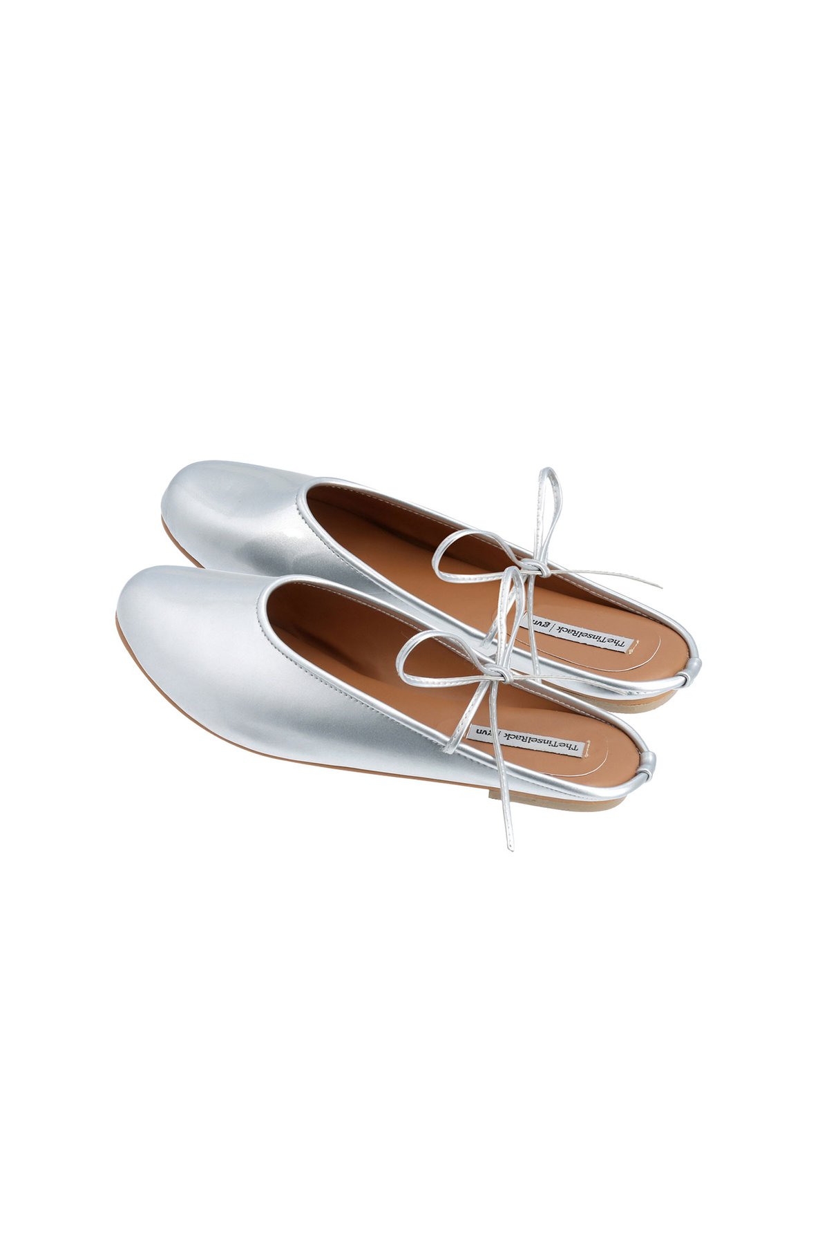 TTR x GVN (Caroline Ballet Flats - Silver)