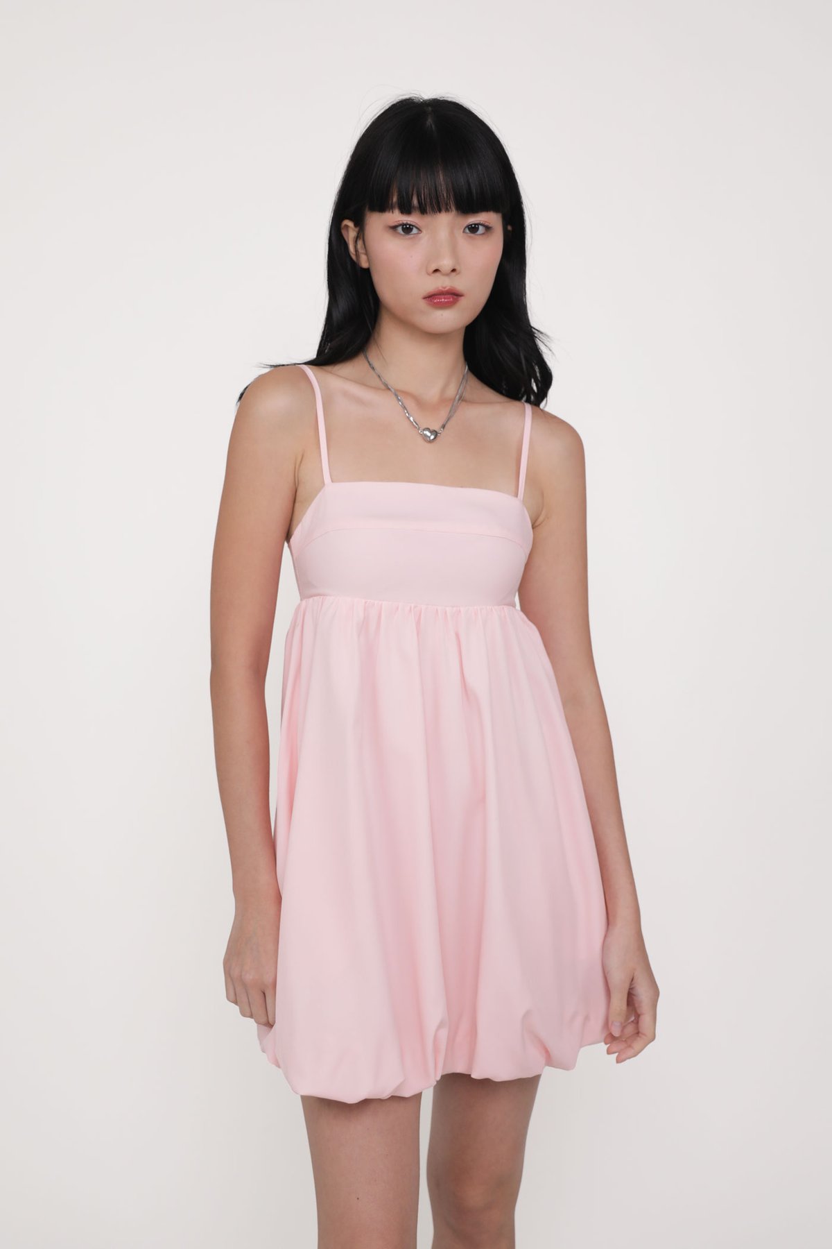 Carina Cloud Padded Dress (Pink)