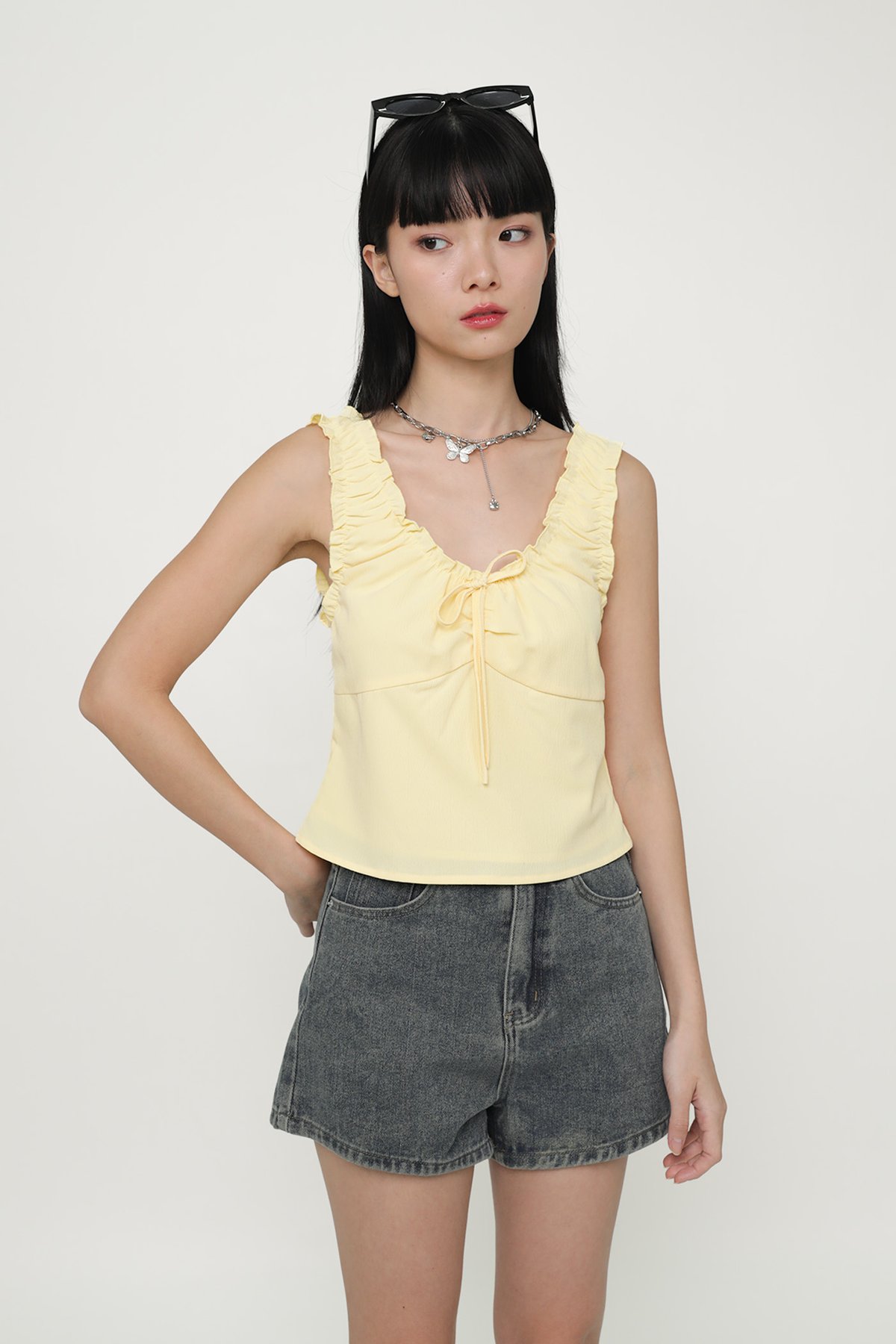 Josh Denim Shorts (Light Vintage Wash) Version 2