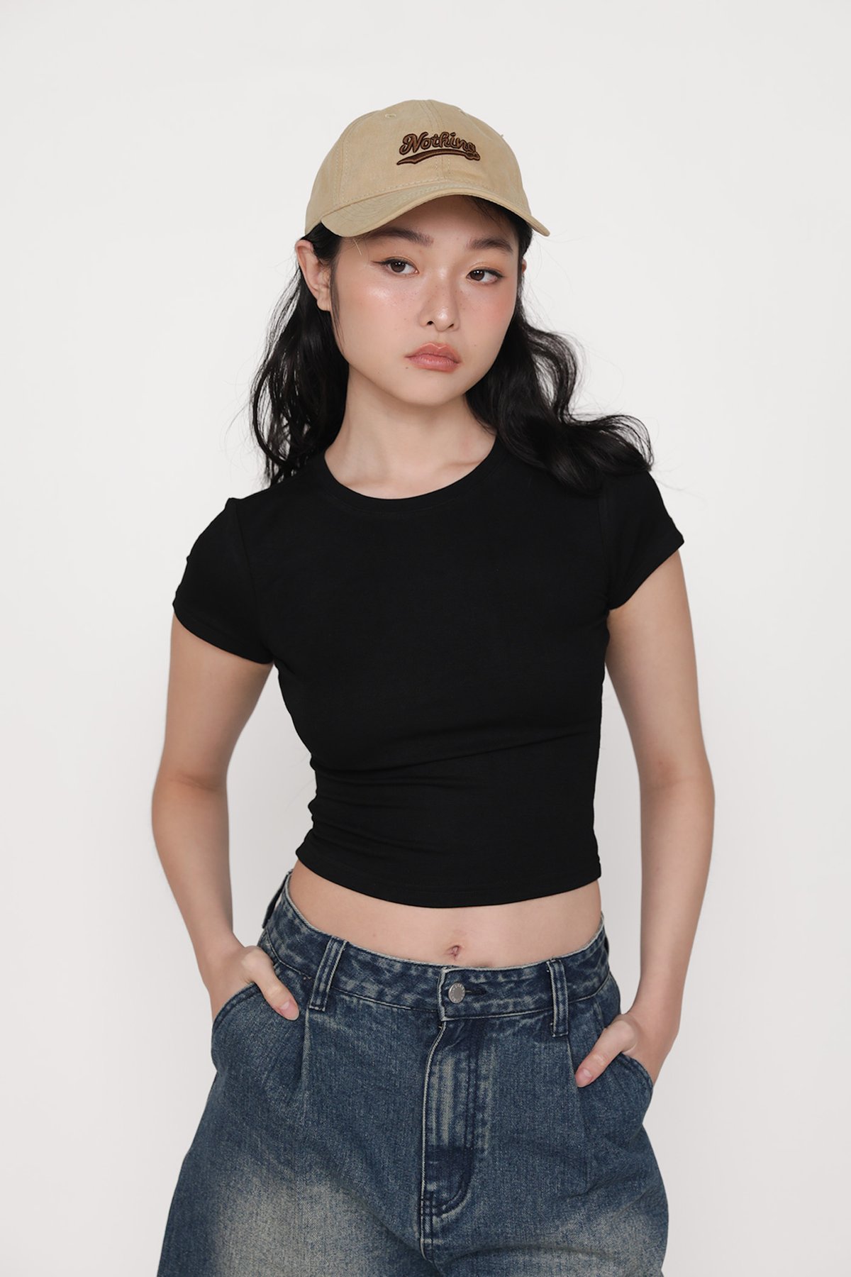 Kara Baby Tee (Black)