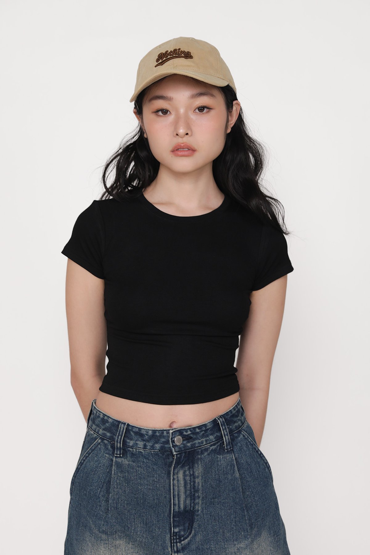 Kara Baby Tee (Black)