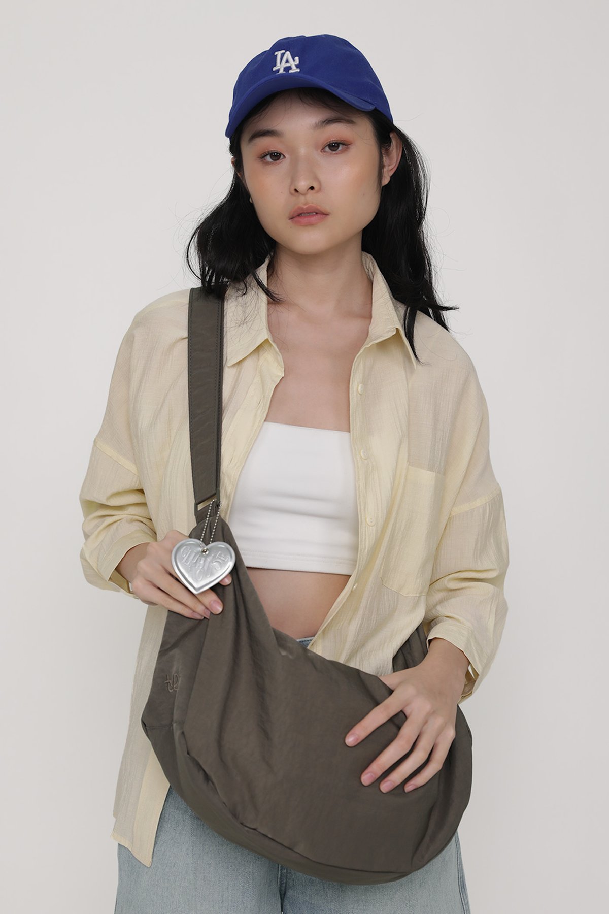 Taffy Hobo Sling Bag (Olive)