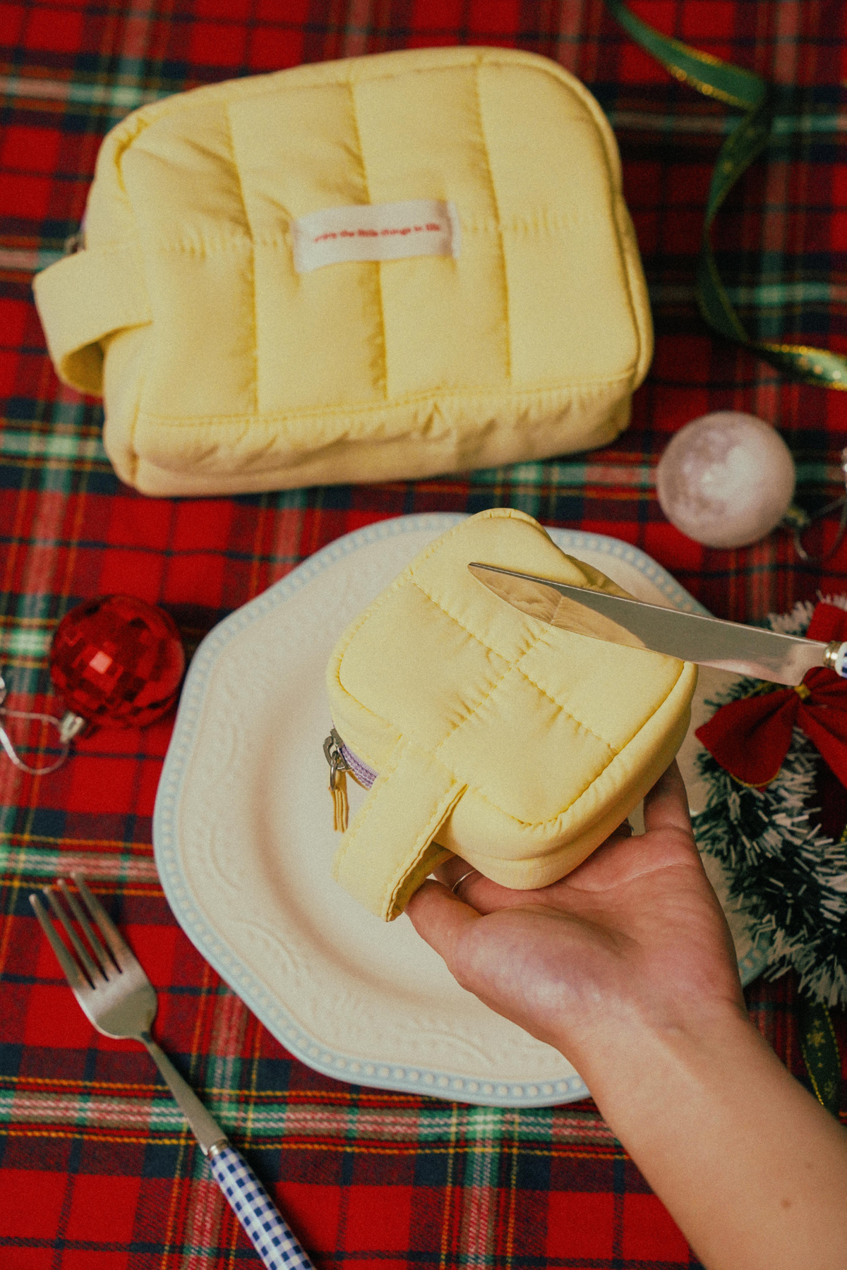 Mini Tofu Pouch (Butter)