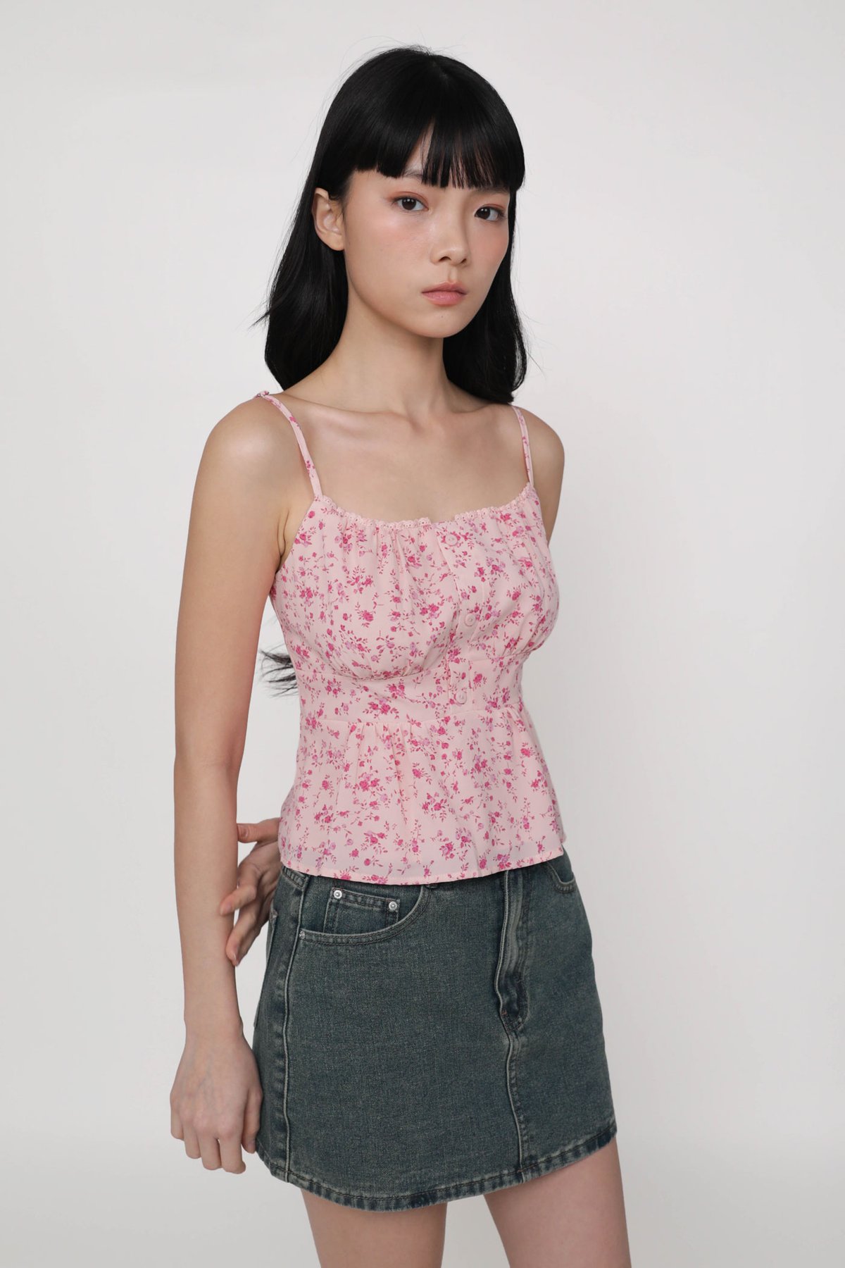 Bradley Denim Skorts (Vintage Wash) Version 2