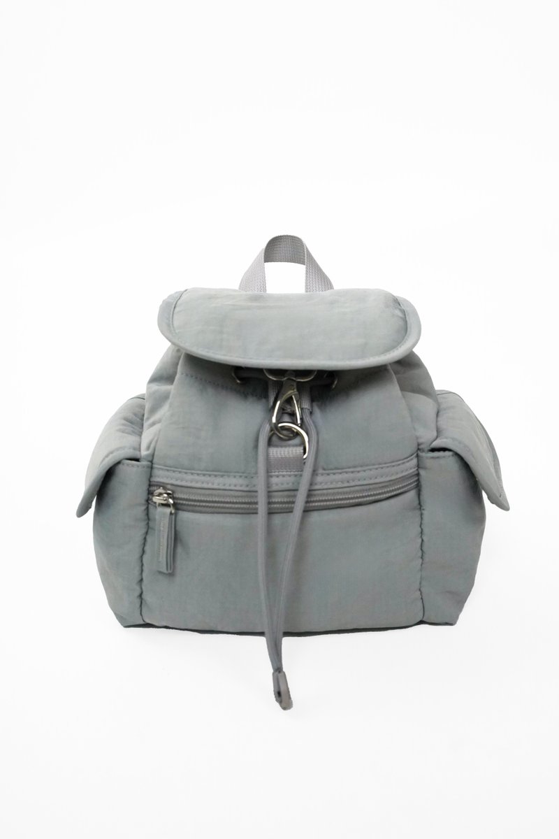 Gabby Mini Drawstring Backpack Ash The Tinsel Rack