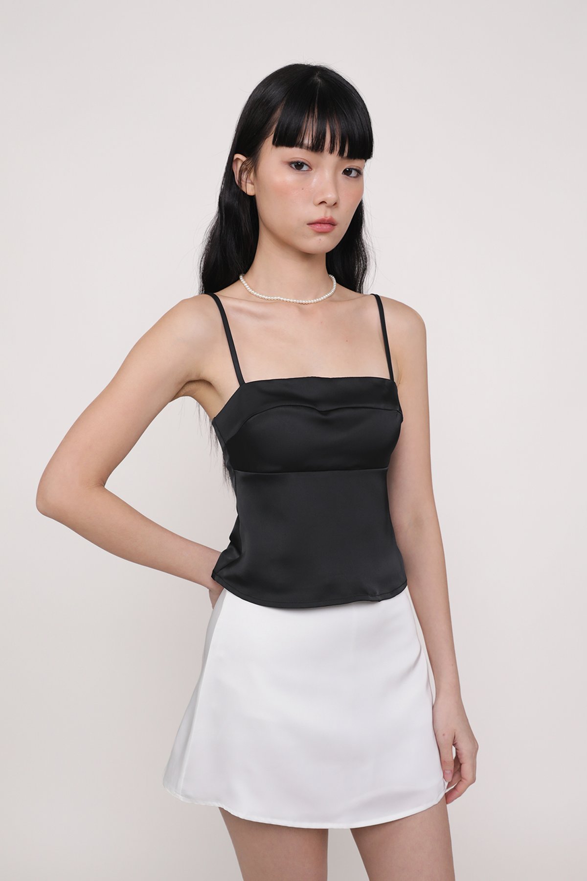 Jovie Basic Padded Top (Black)