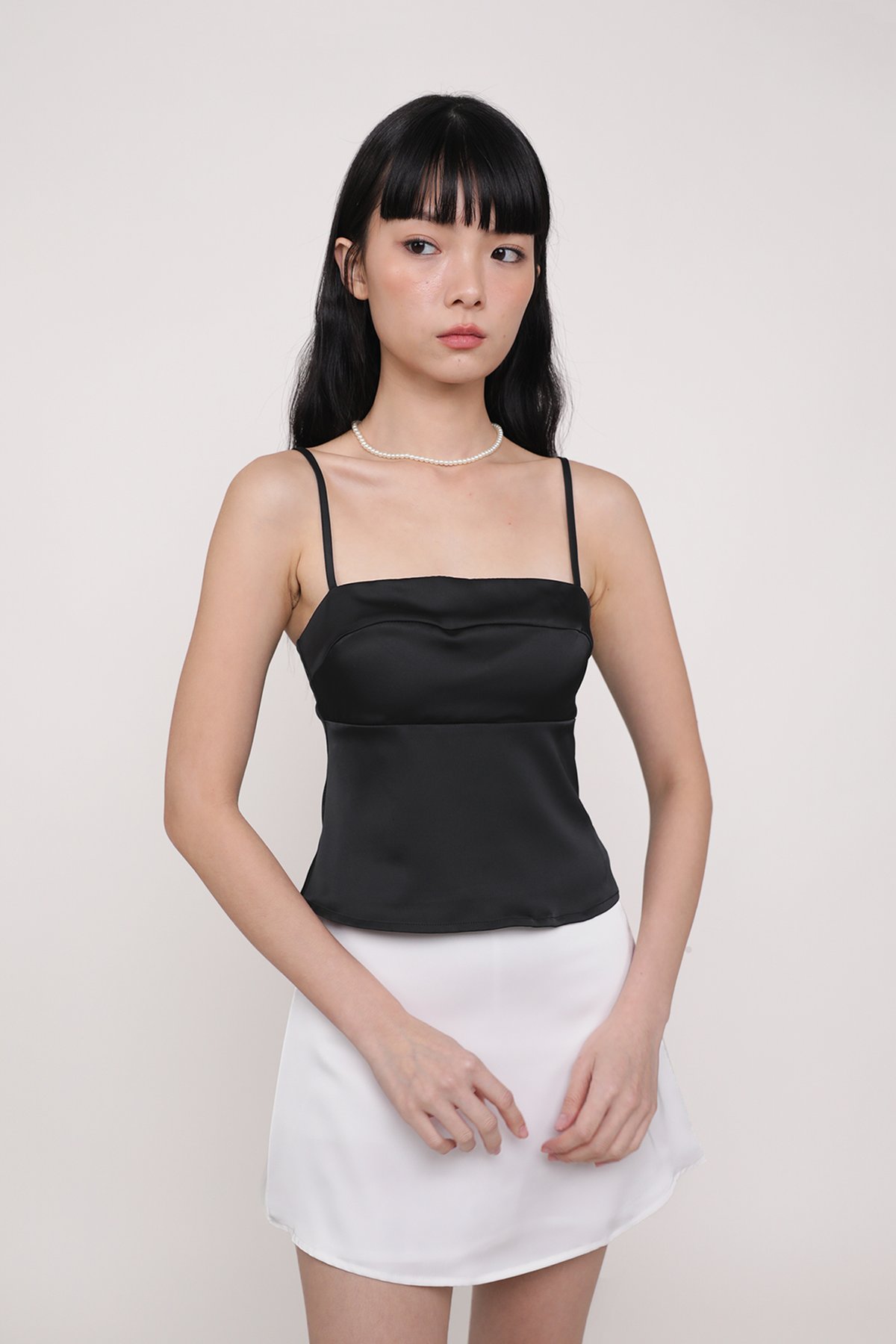 Jovie Basic Padded Top (Black)