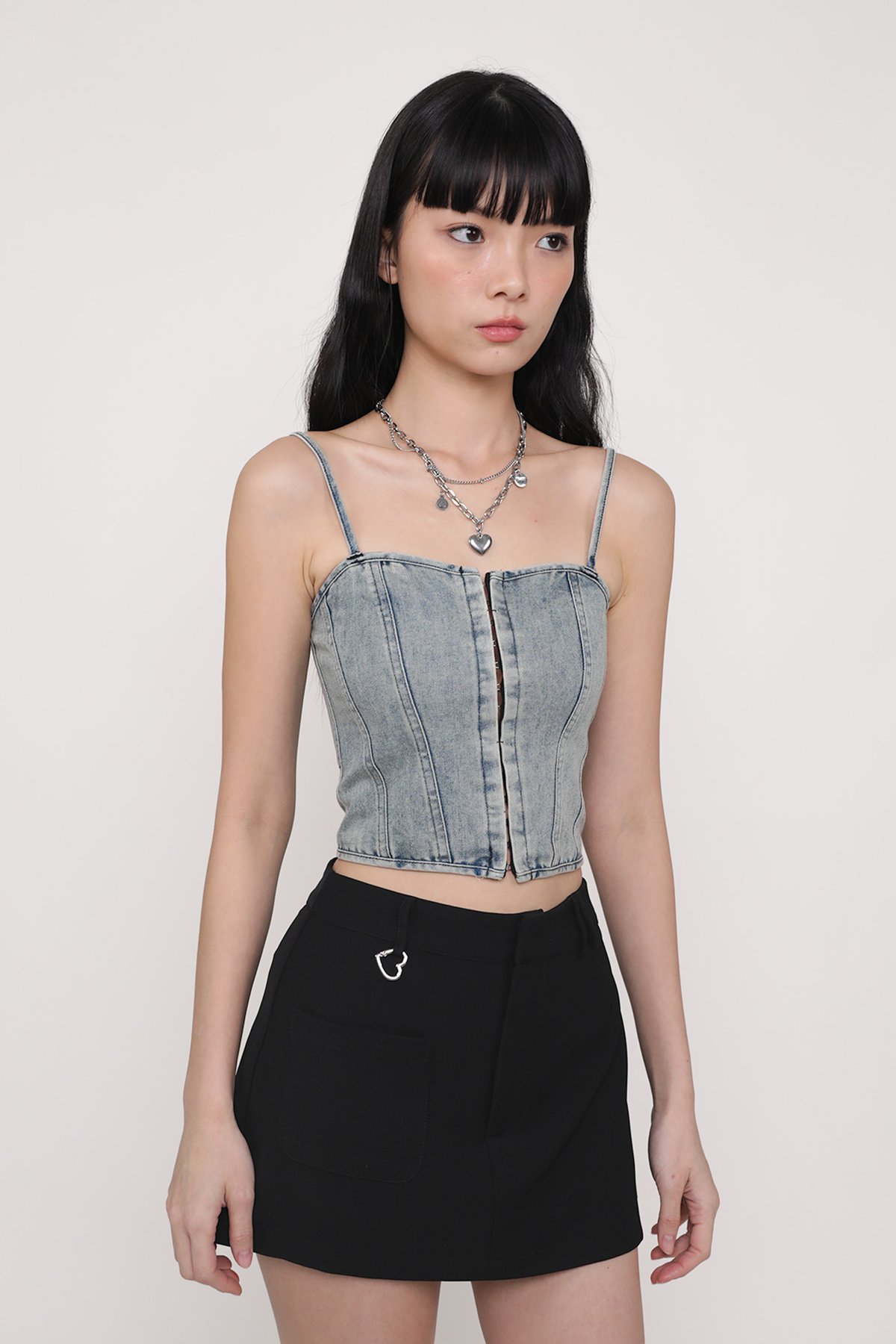 Carla Pocket Skorts (Black)