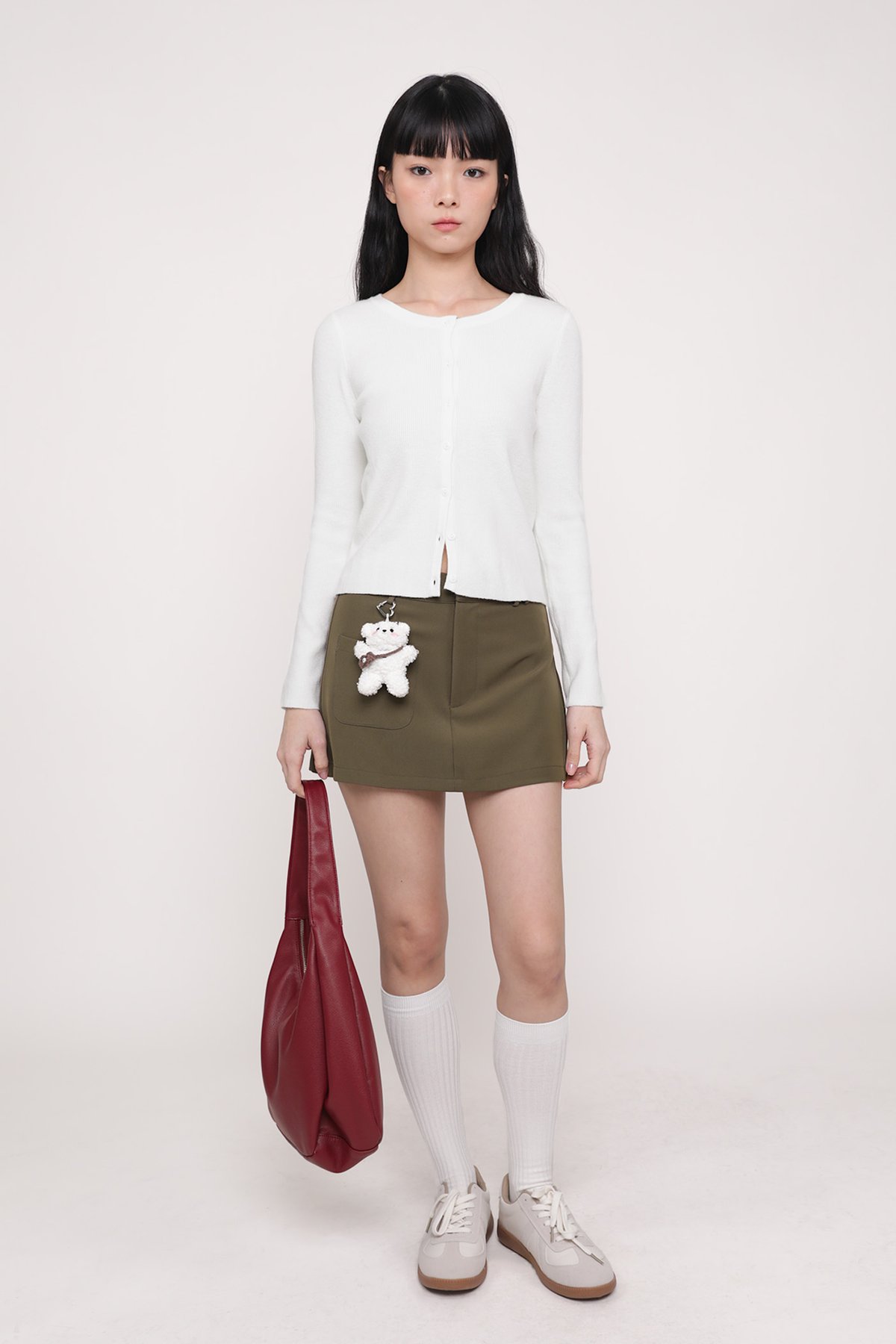 Carla Pocket Skorts (Brown)