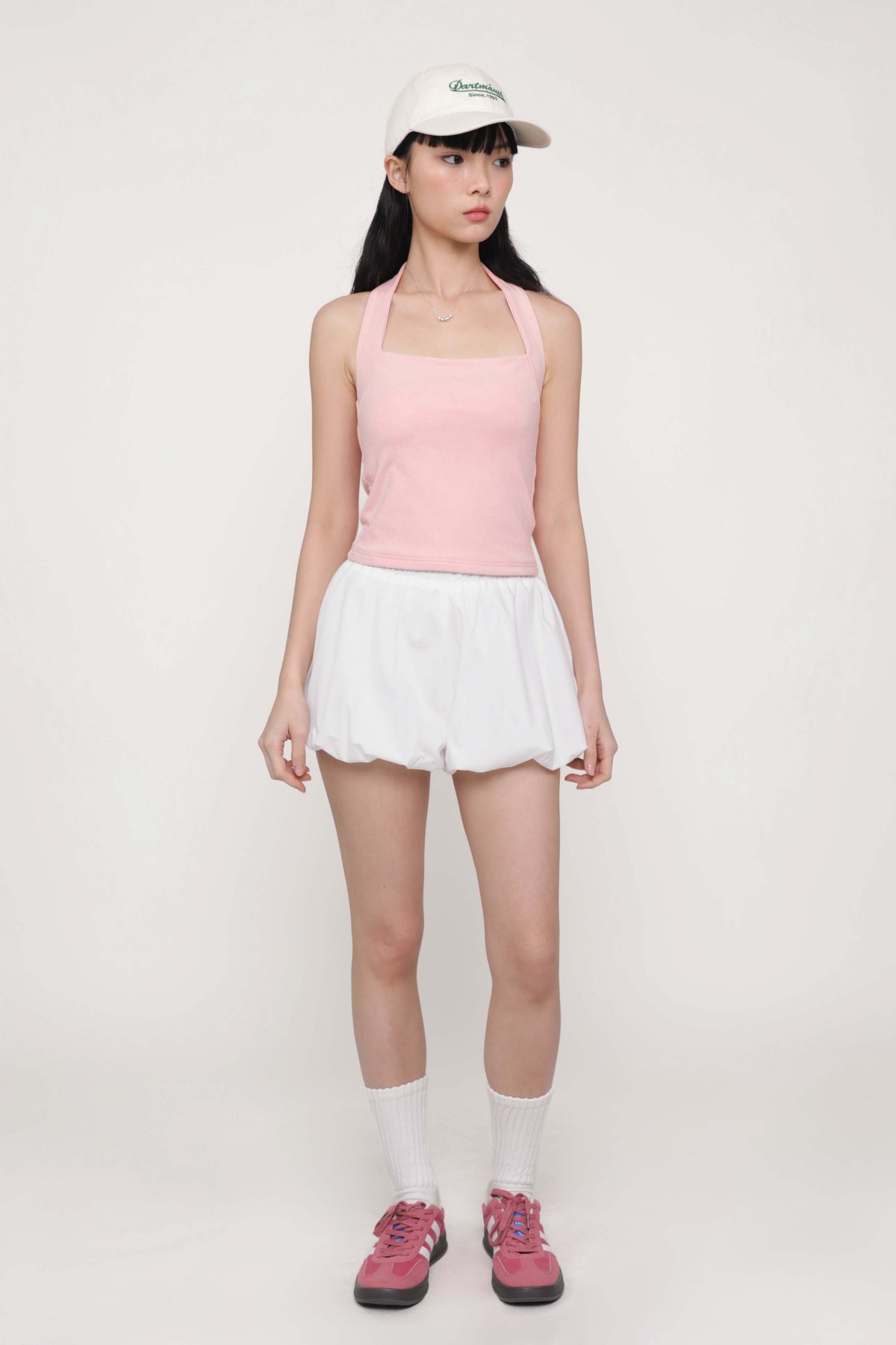 Dionne Halter Padded Top (Pink)