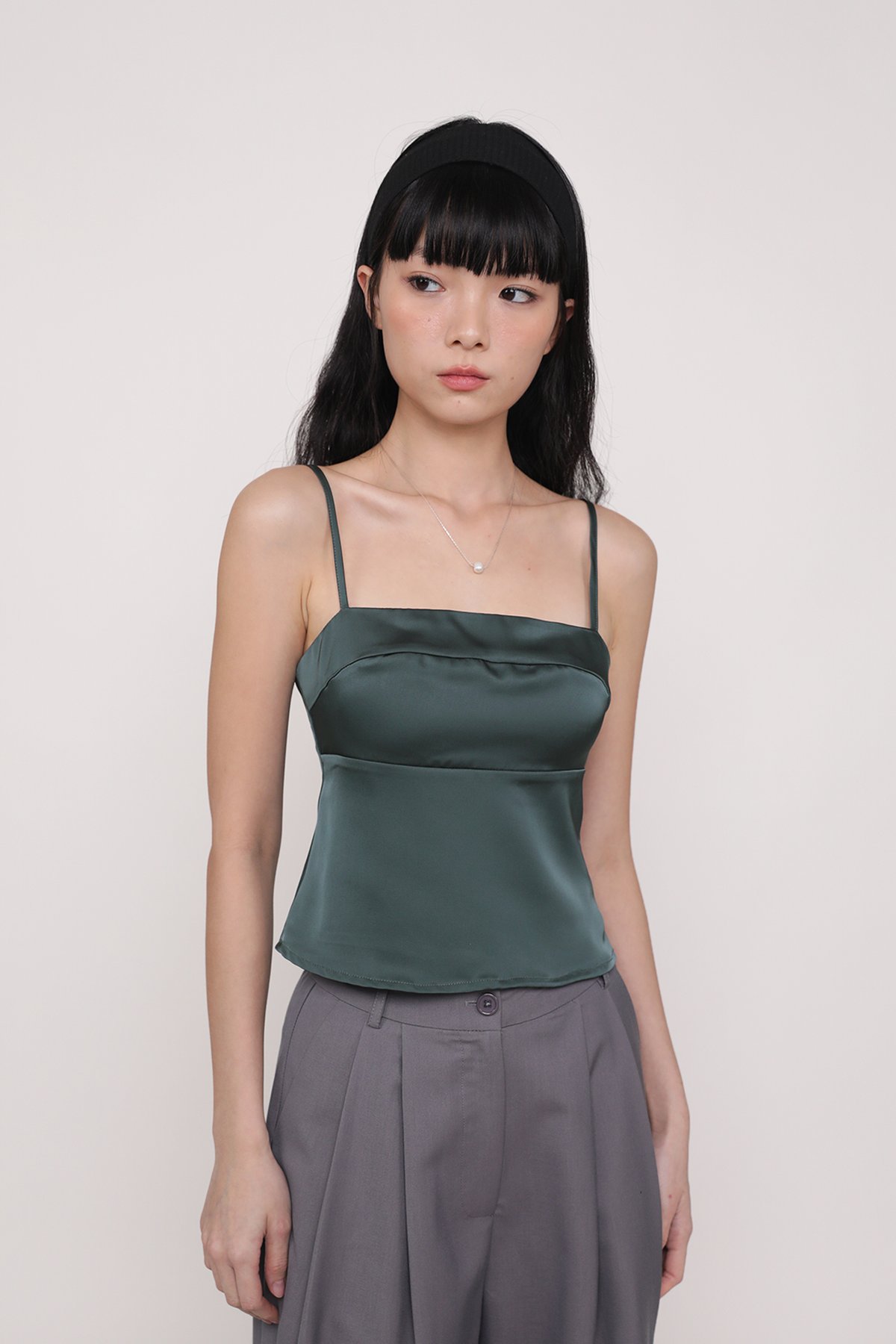 Jovie Basic Padded Top (Teal)