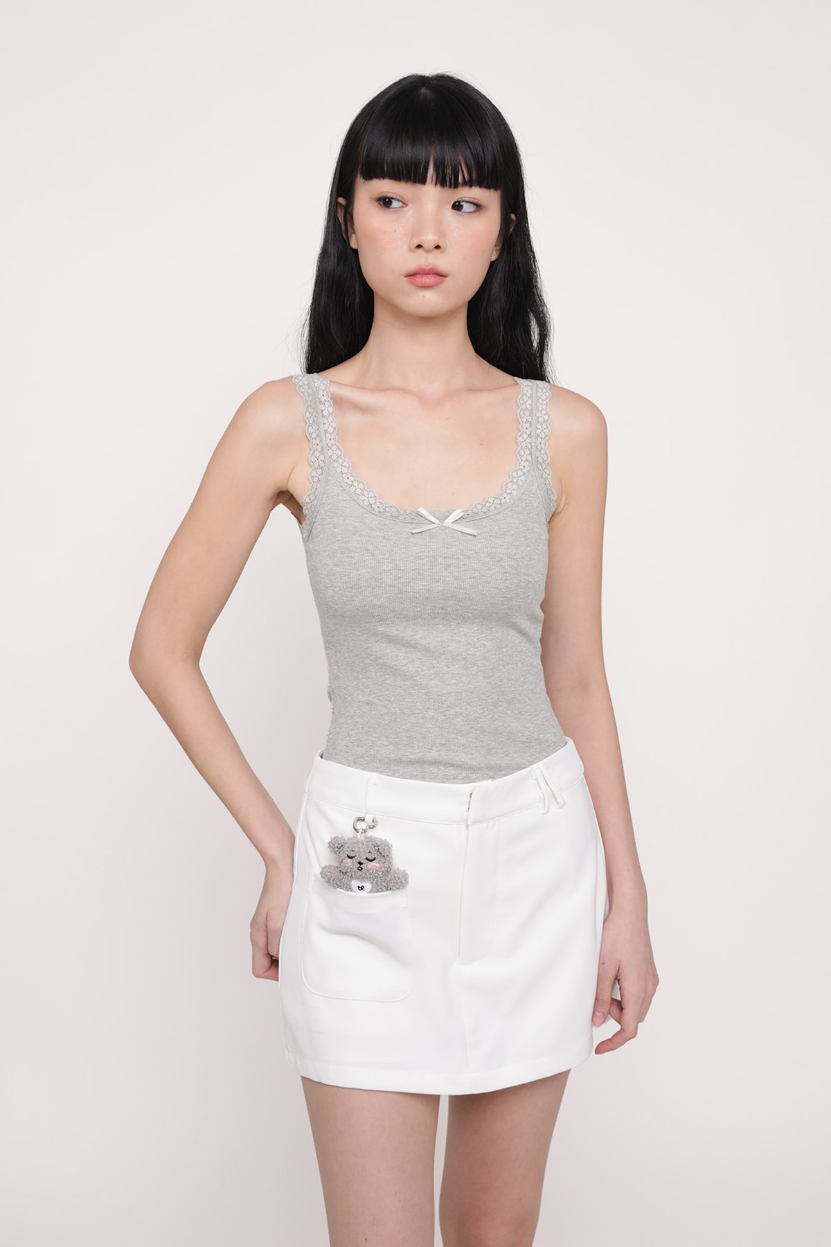 Carla Pocket Skorts (White)