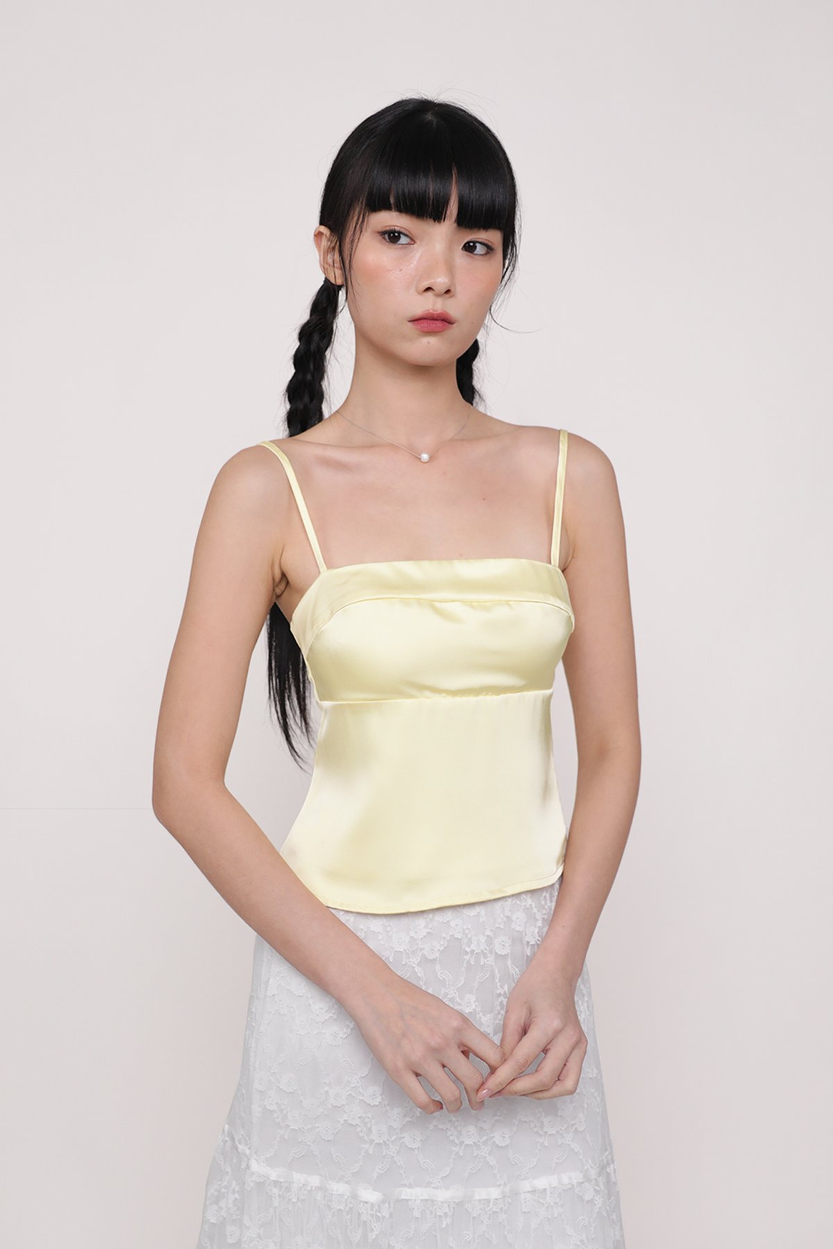 Jovie Basic Padded Top (Yellow)