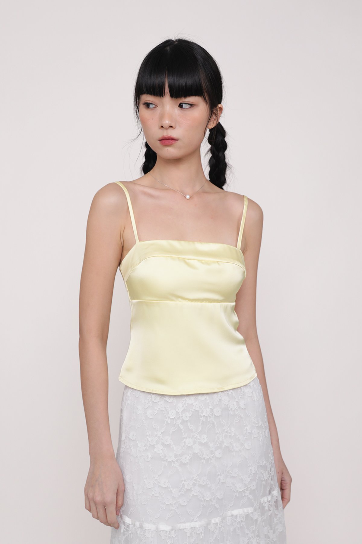 Jovie Basic Padded Top (Yellow)