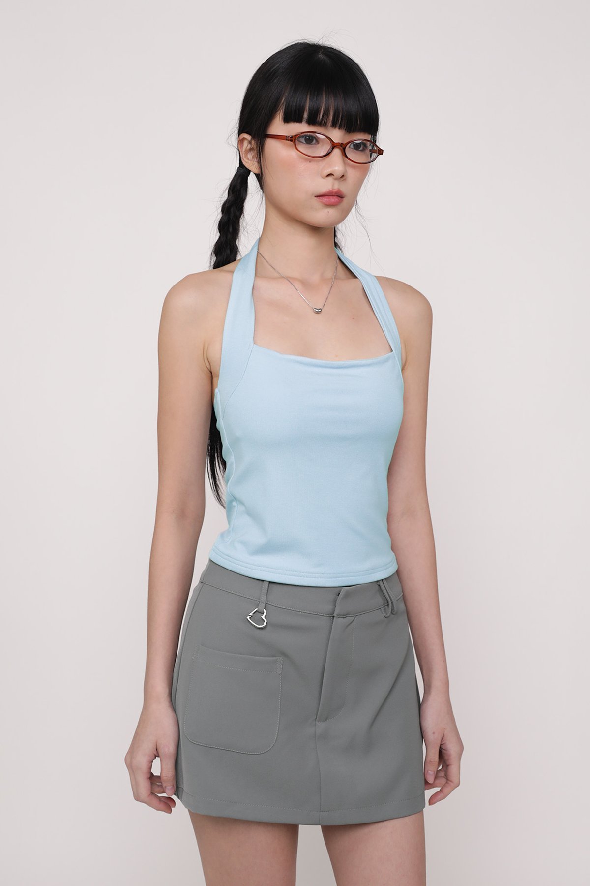 Carla Pocket Skorts (Grey)
