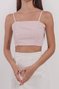 Deon-Pink-Daisy-Cropped-Top-Image-5-The-Tinsel-Rack-Singapore