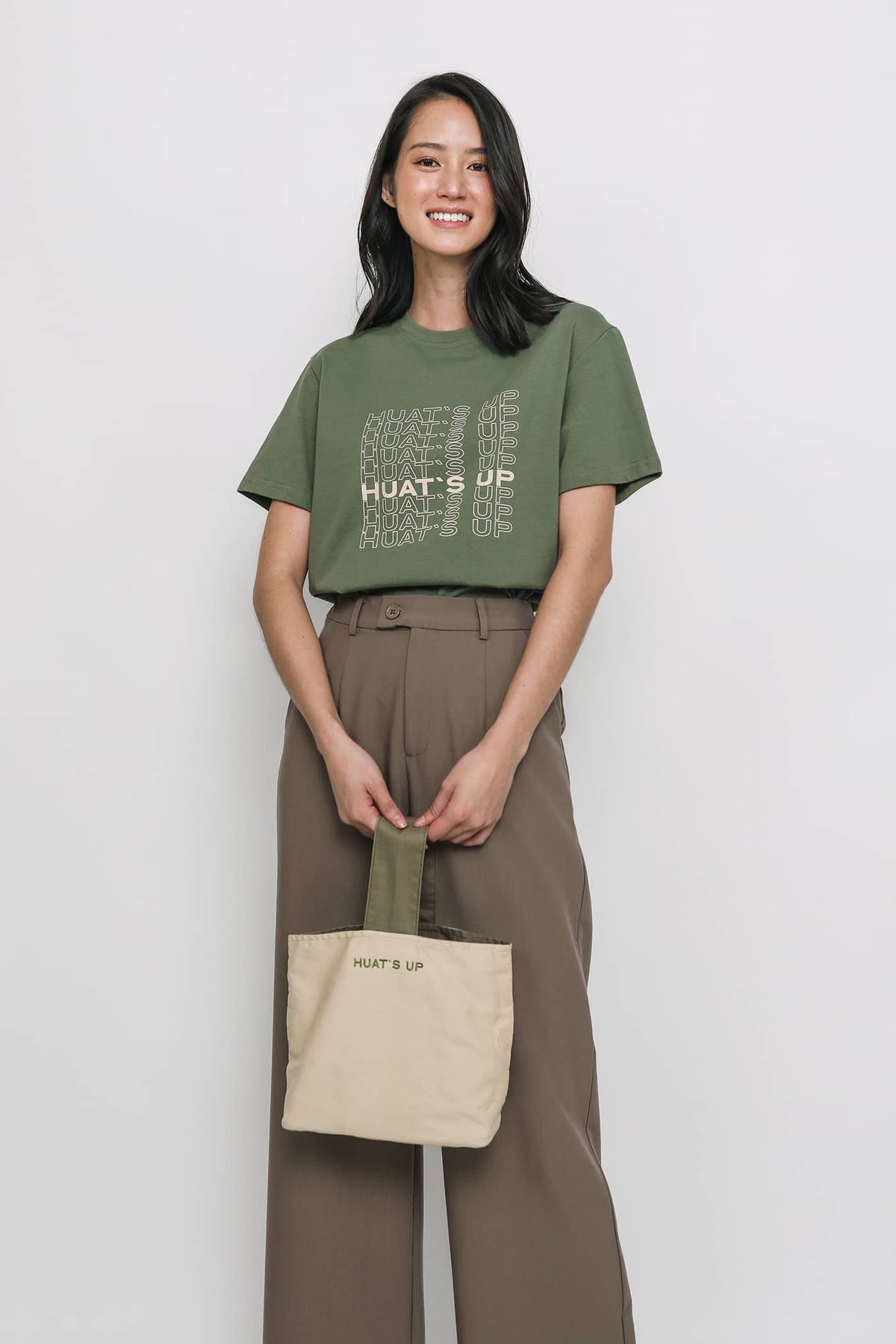 Huat's Up Tee (Olive) Limited Edition
