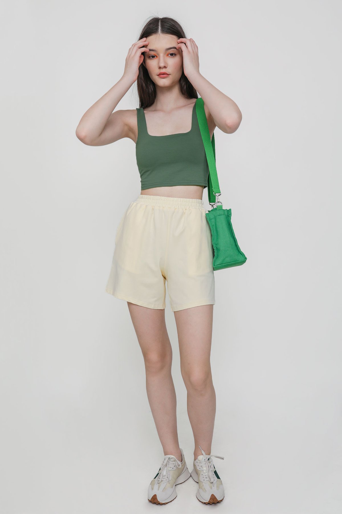 Alexis Padded Top (Sea Green) 