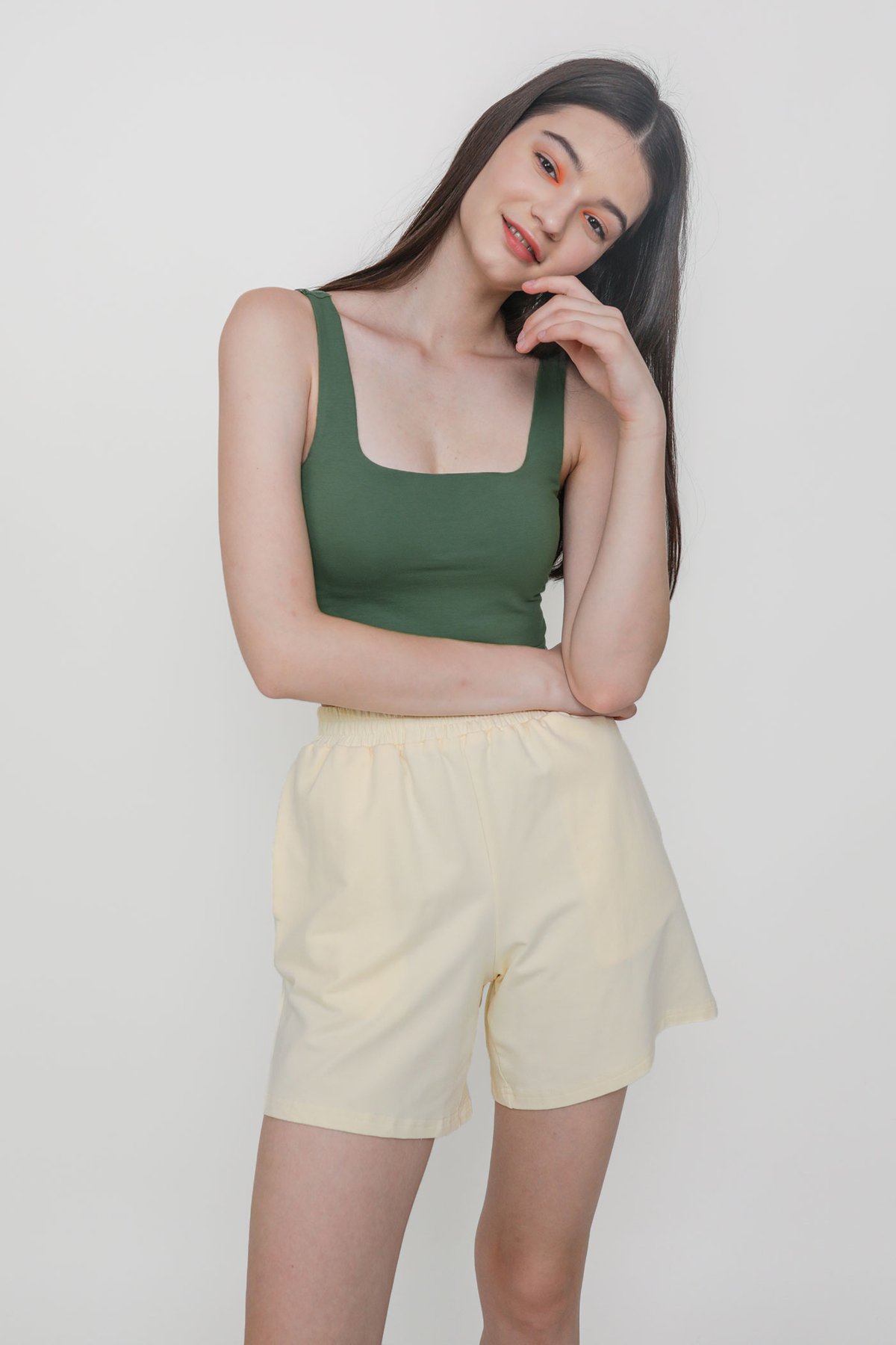 Alexis Padded Top (Sea Green) 