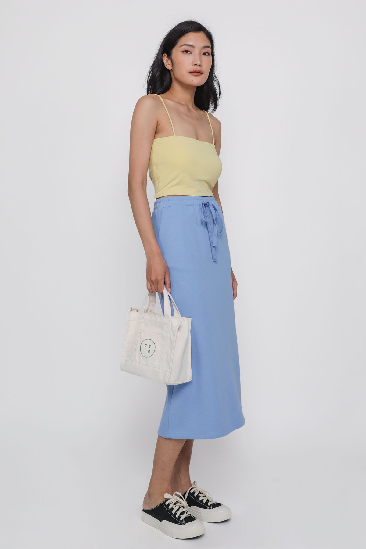 Andes Padded Crop Top (Yellow)