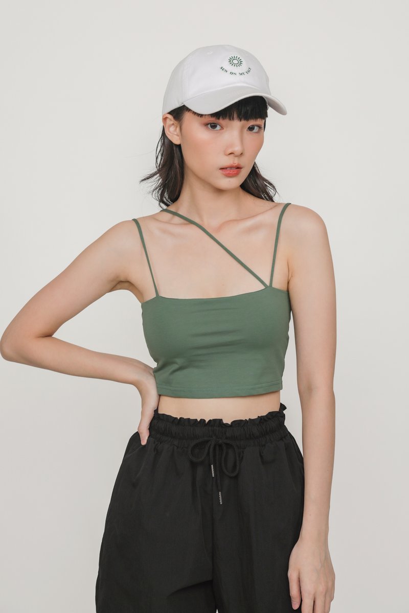 Top with Asymmetrical Straps