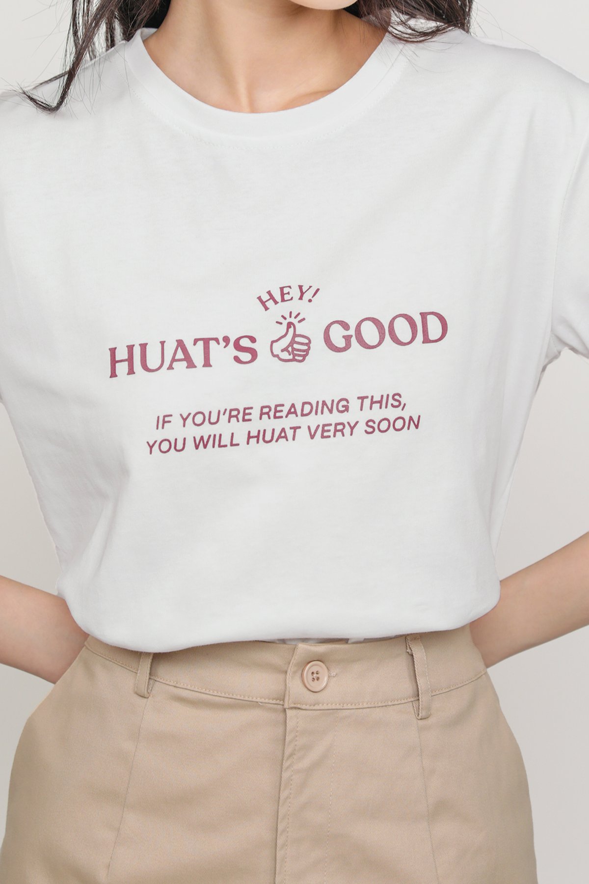 Huat's Good Tee (White)