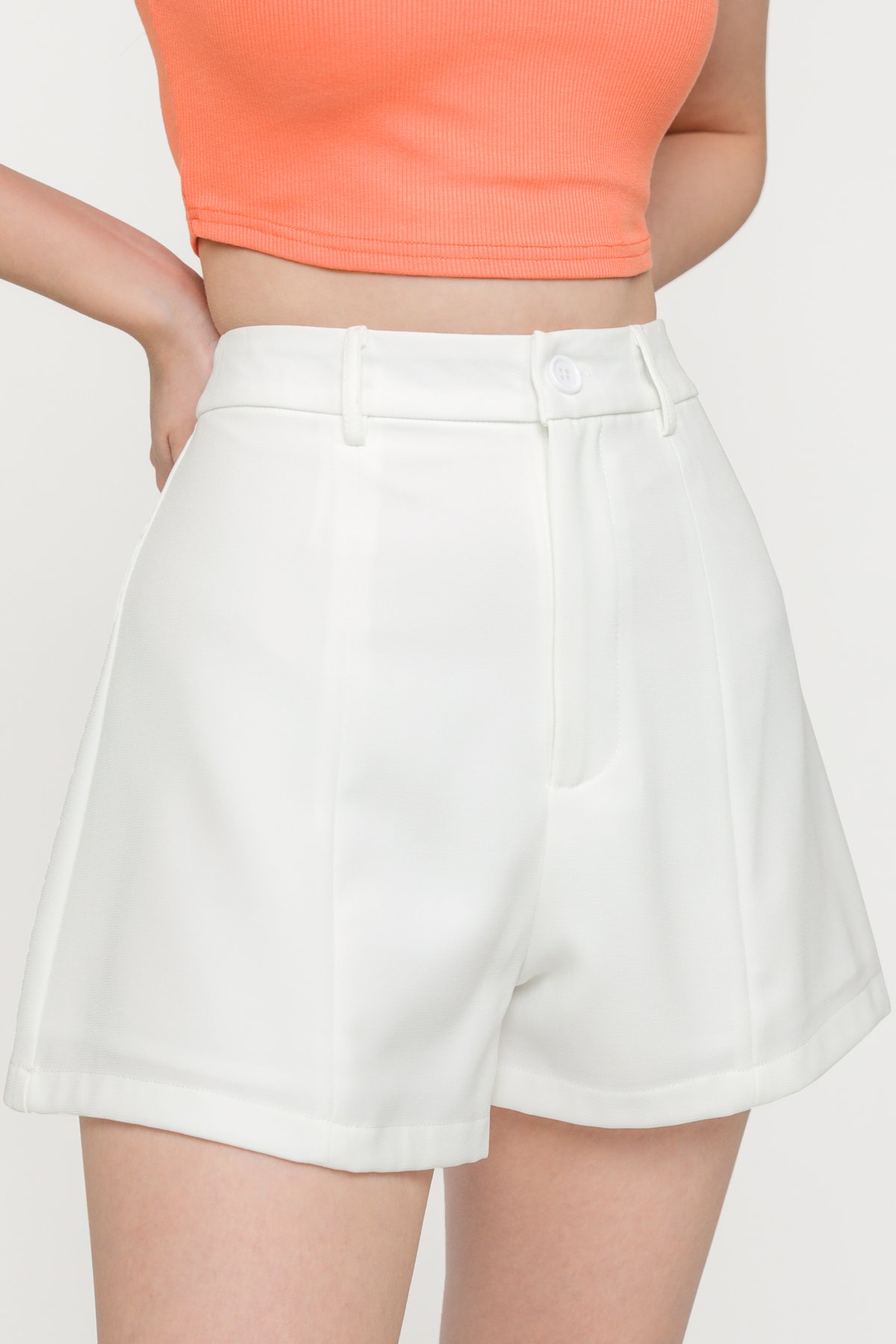 Briggs Tailored Shorts (White)